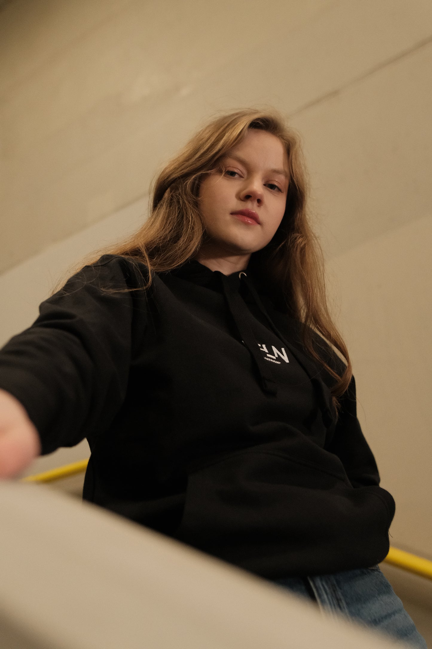 LFLN Hoodie - White Unisex