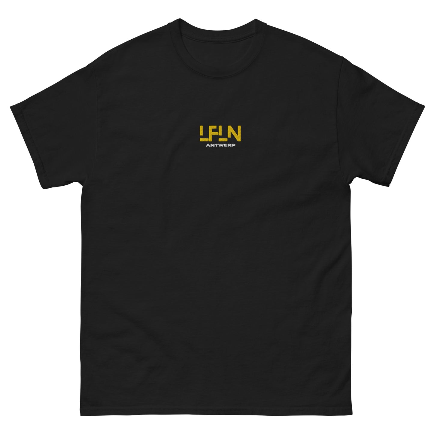 LFLN T-shirt - White x Gold Unisex