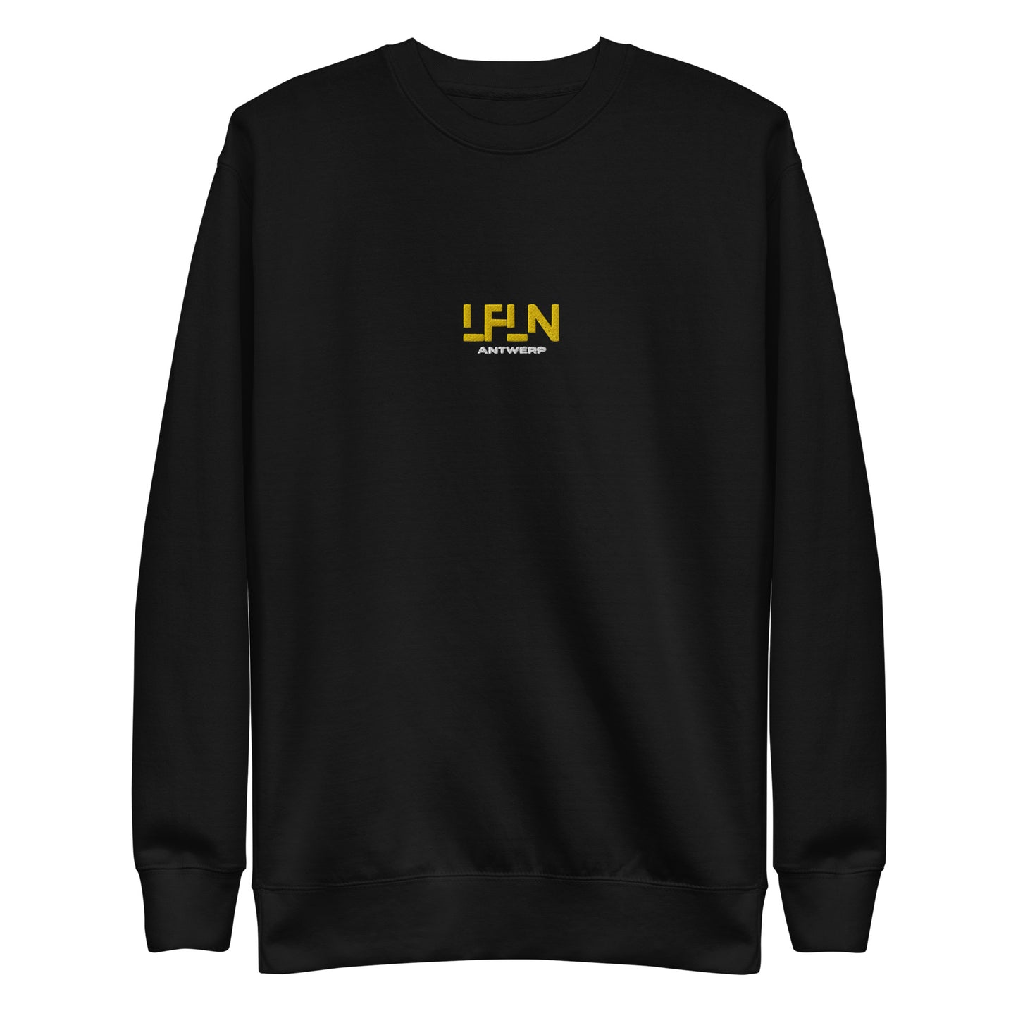 LFLN Sweater - White x Gold Unisex